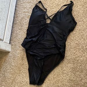 Black one piece